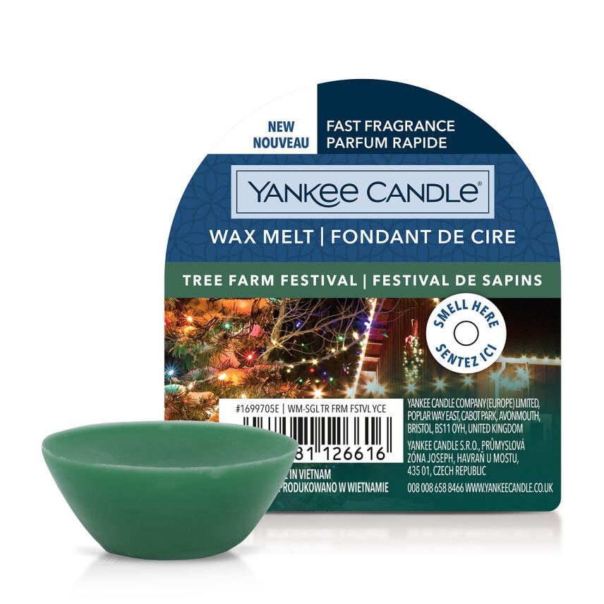 Yankee Candle Tree Farm Festival Wax Melt Duftwachs 22 g