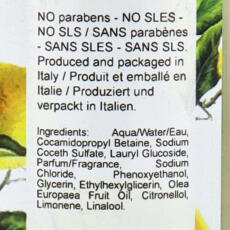 Saponificio Varesino Lemon Fl&uuml;ssigseife mit Oliven&ouml;l 500 ml