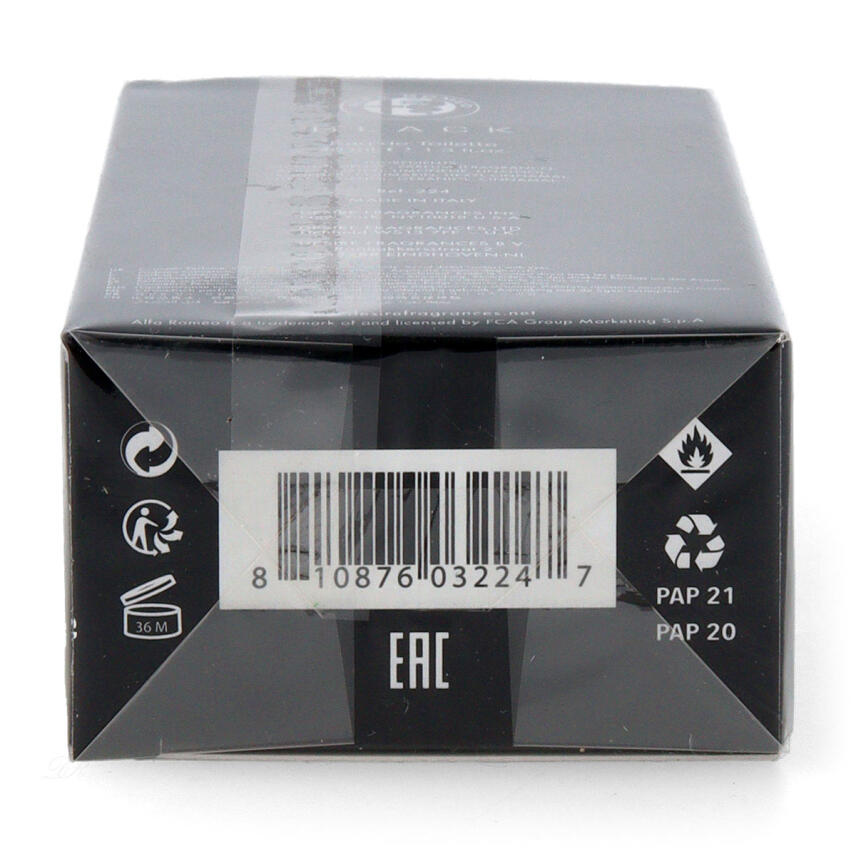 Alfa Romeo Black Eau de Toilette f&uuml;r Herren 40ml