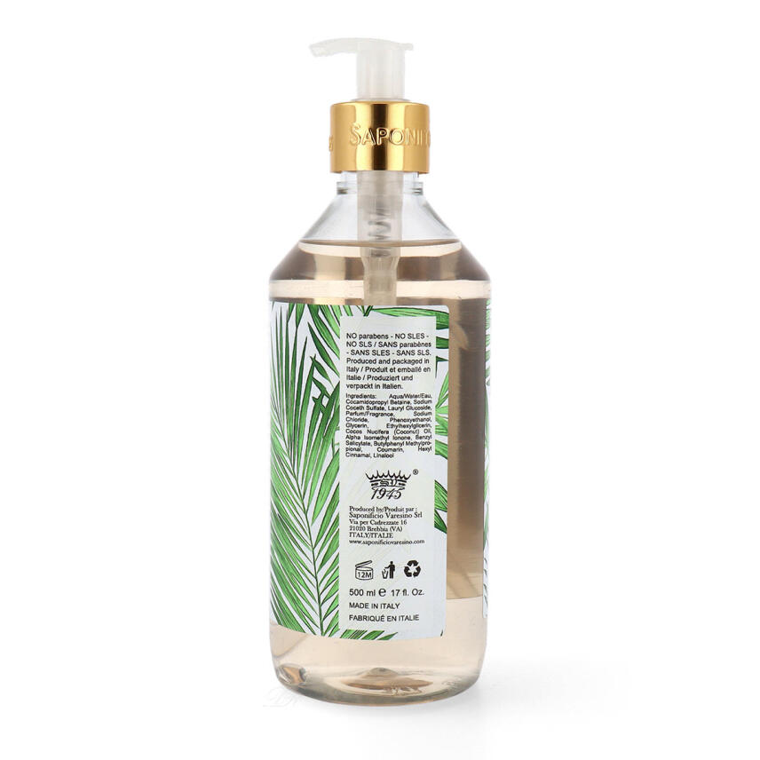 Saponificio Varesino Coconut Fl&uuml;ssigseife mit Kokosnuss&ouml;l 500 ml