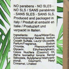 Saponificio Varesino Coconut Fl&uuml;ssigseife mit Kokosnuss&ouml;l 500 ml