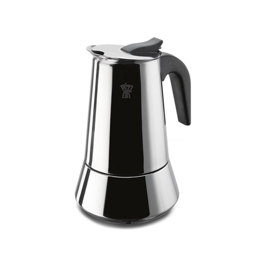 Pezzetti Steelexpress 2 Tassen Espressokocher Edelstahl Inox
