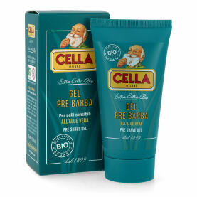 Cella Organic Pre Shave Gel with Aloe vera 75 ml