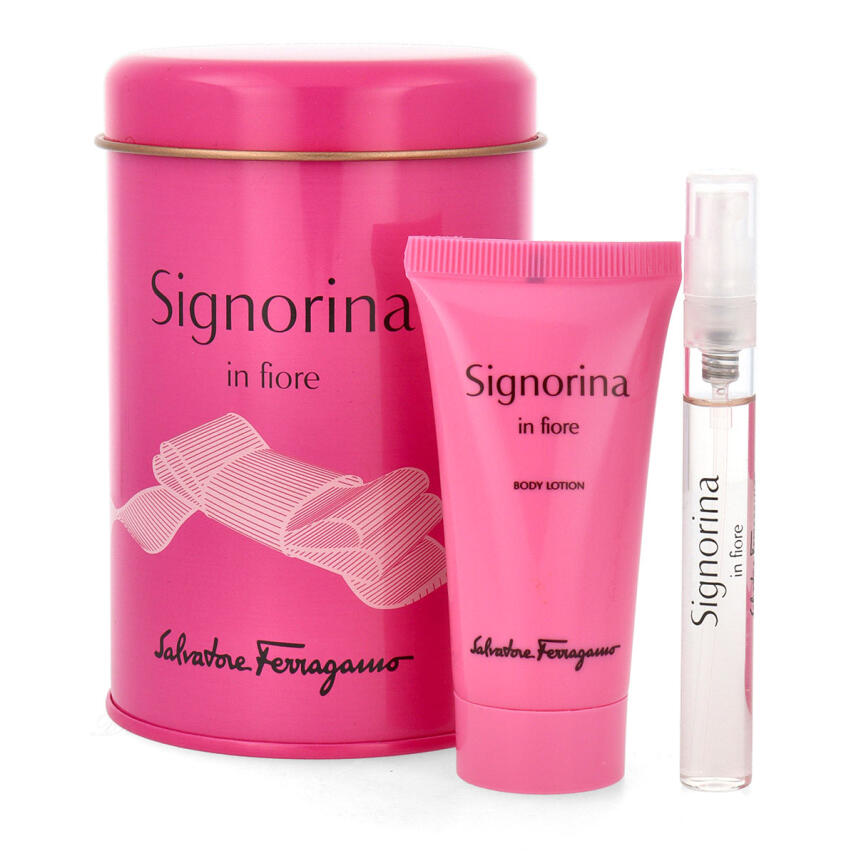 Salvatore Ferragamo Signorina In Fiore Eau de Toilette 5 ml + Bodylotion 30 ml