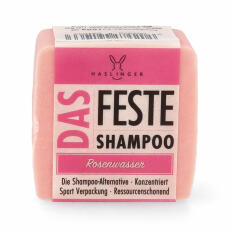 Haslinger Festes Shampoo Rosenwasser 100 g