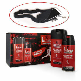 INTESA pour homme gift set deodorant+ showergel + runner...