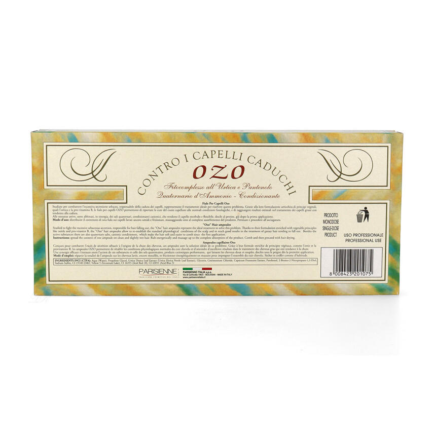 Parisienne Ozo Haarwasser Haarausfall 12 x 10 ml