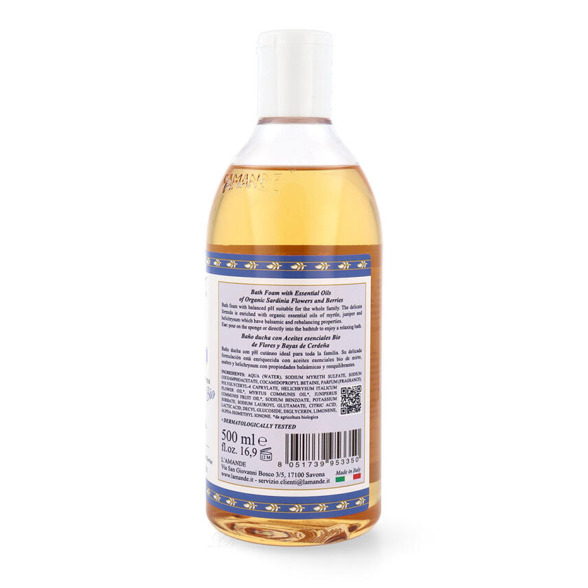 LAmande Fiori e Bacche di Sardegna Bio Badeschaum 500 ml