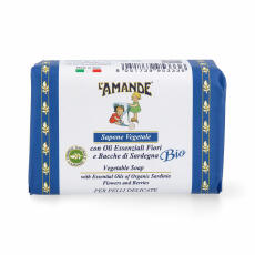 LAmande Fiori e Bacche di Sardegn Organic Soap 200 g