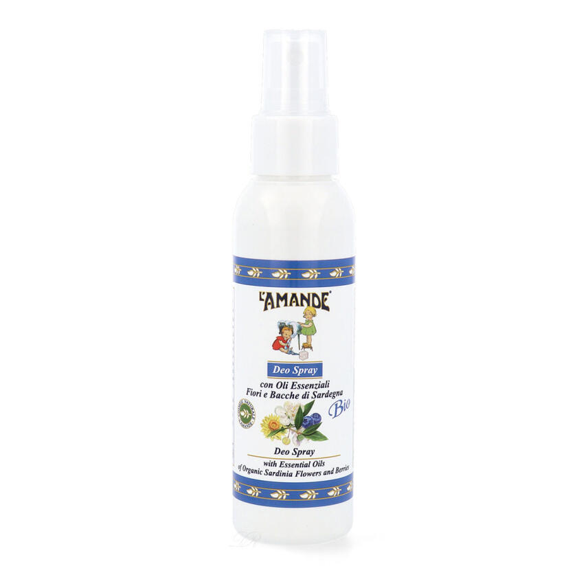 LAmande Fiori e Bacche di Sardegna Bio Deo Spray 100 ml ohne Alkohol