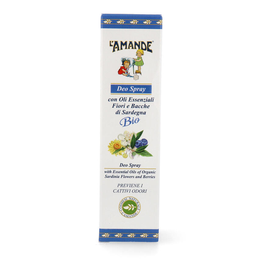 LAmande Fiori e Bacche di Sardegna Bio Deo Spray 100 ml ohne Alkohol