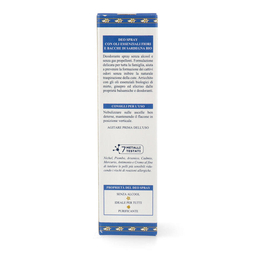 LAmande Fiori e Bacche di Sardegna Bio Deo Spray 100 ml ohne Alkohol