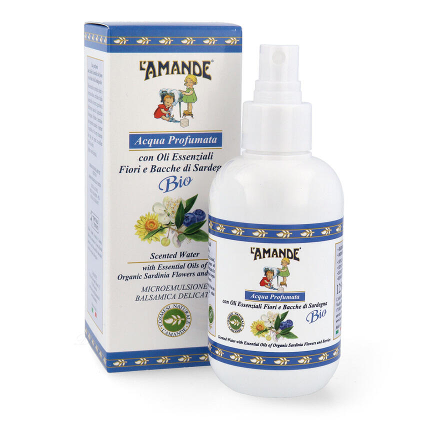 LAmande Fiori e Bacche di Sardegna Bio K&ouml;rperwasser ohne Alkohol 125 ml