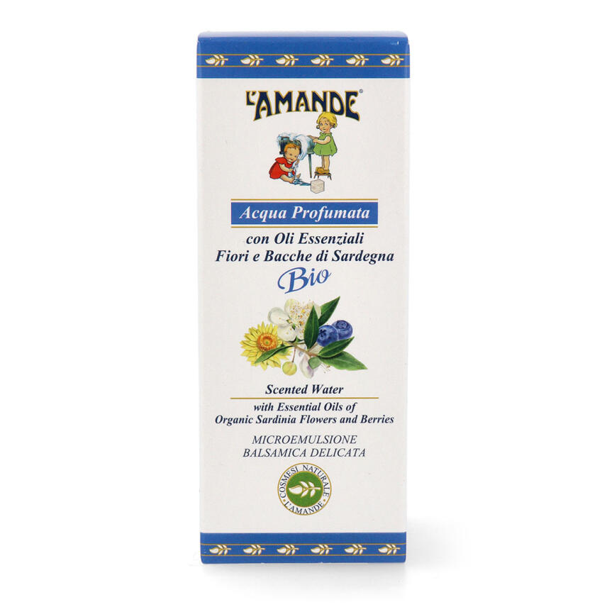 LAmande Fiori e Bacche di Sardegna Bio K&ouml;rperwasser ohne Alkohol 125 ml