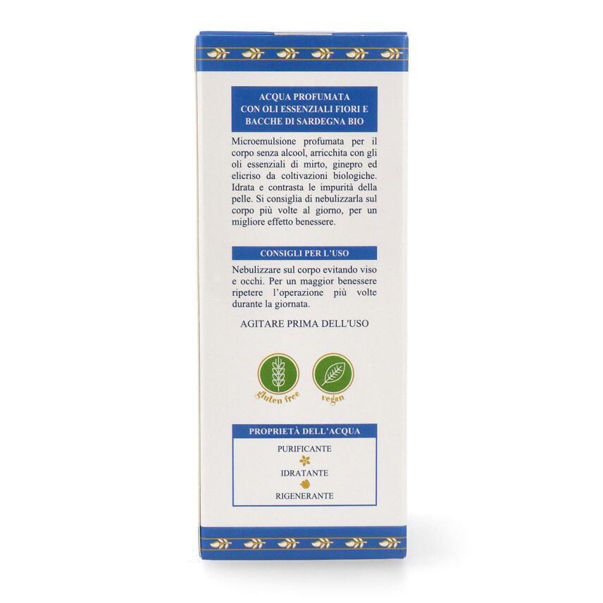 LAmande Fiori e Bacche di Sardegna Bio K&ouml;rperwasser ohne Alkohol 125 ml
