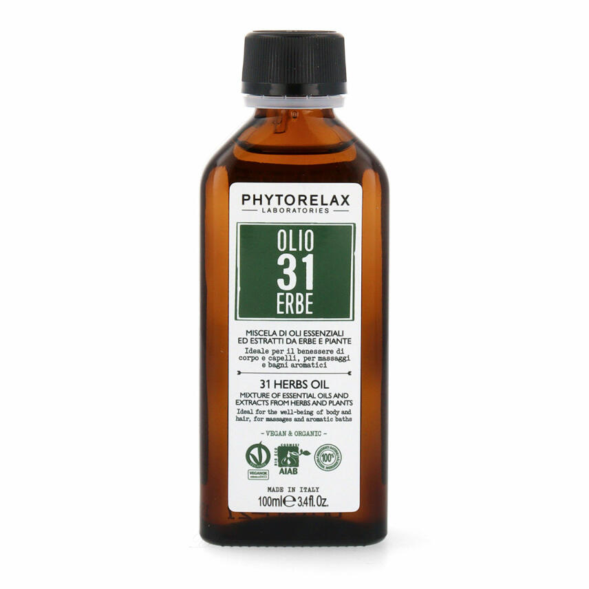 Phytorelax Olio 31 Erbe &Ouml;l f&uuml;r Haut, Haare &amp; Massage 100 ml