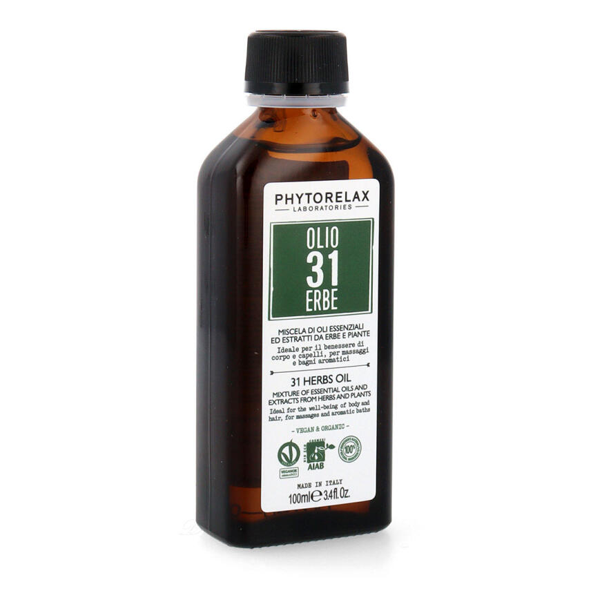 Phytorelax Olio 31 Erbe &Ouml;l f&uuml;r Haut, Haare &amp; Massage 100 ml