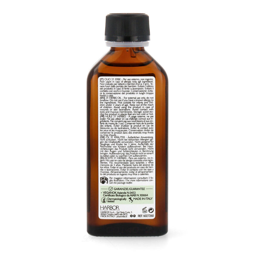 Phytorelax Olio 31 Erbe &Ouml;l f&uuml;r Haut, Haare &amp; Massage 100 ml