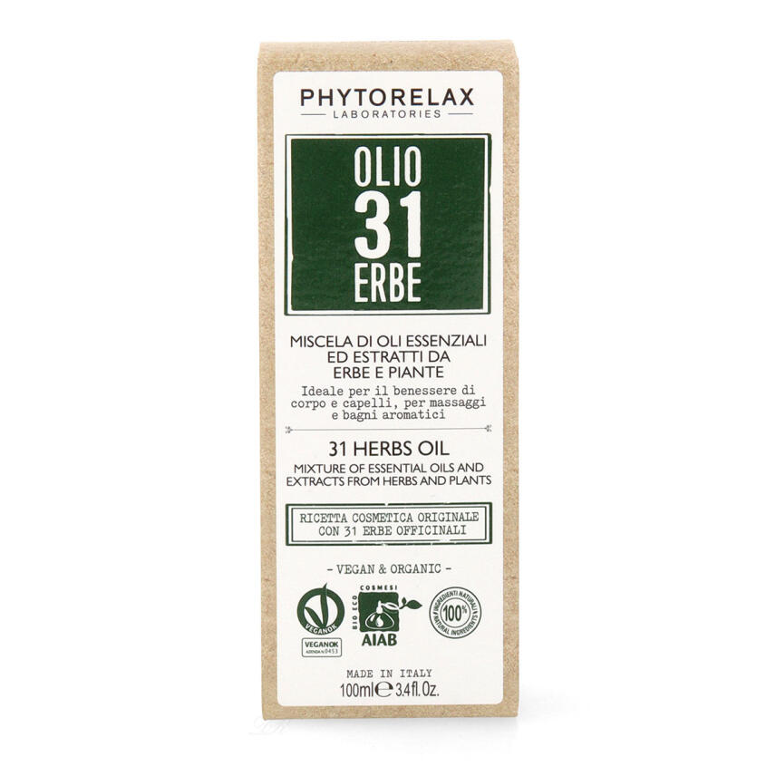 Phytorelax Olio 31 Erbe &Ouml;l f&uuml;r Haut, Haare &amp; Massage 100 ml