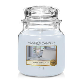 Yankee Candle A Calm and Quiet Place Duftkerze Mittleres Glas 411 g