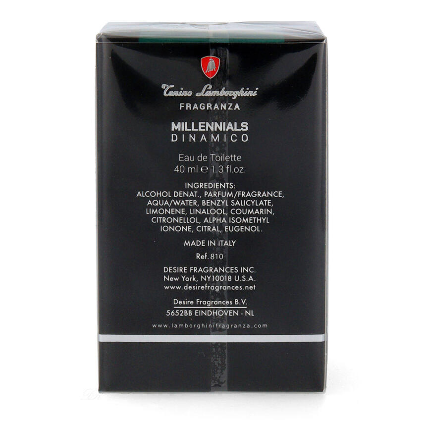 Tonino Lamborghini Millennials Dinamico Eau de Toilette 40 ml