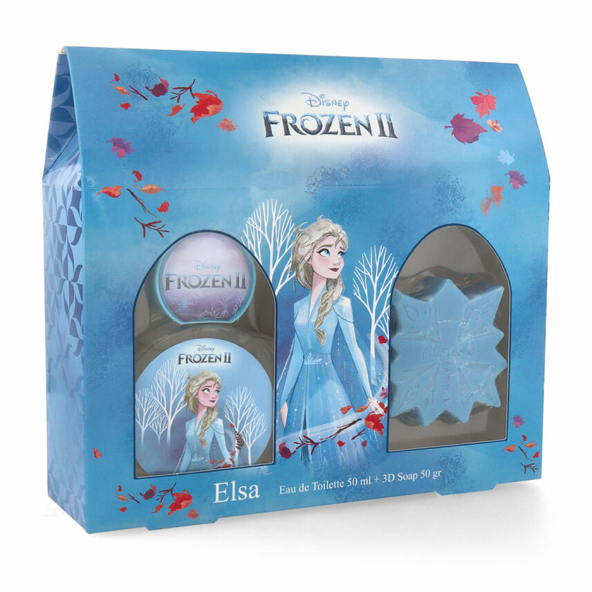 Petite Beaute Geschenkset Frozen 2 Elsa Eau de Toilette 50 ml &amp; Seife 50 g