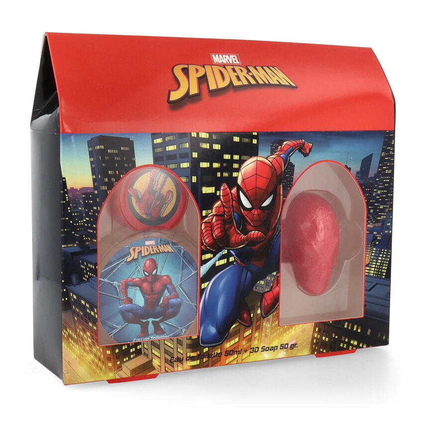 Petite Beaute Geschenkset Spider-Man Eau de Toilette 50 ml &amp; Seife 50 g