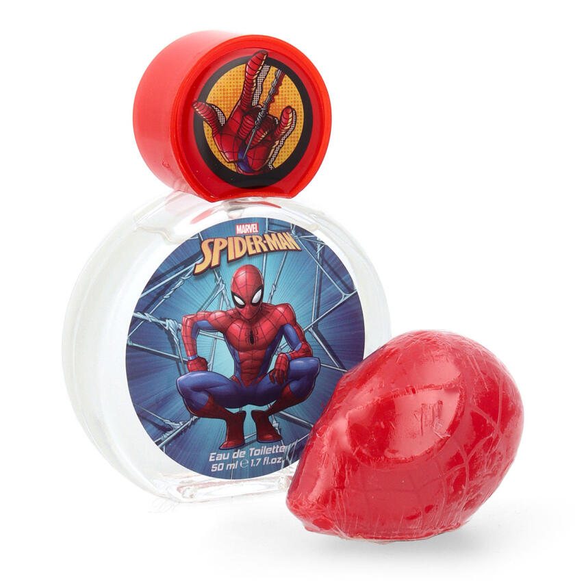 Petite Beaute Geschenkset Spider-Man Eau de Toilette 50 ml &amp; Seife 50 g
