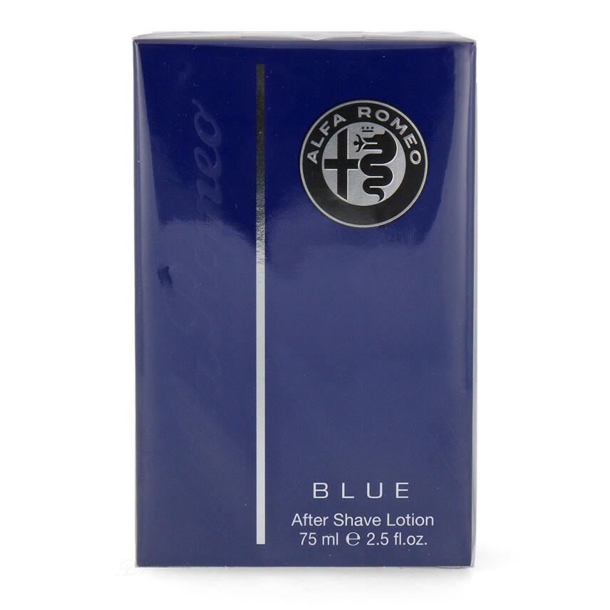 Alfa Romeo Blue After Shave Lotion Rasierwasser  f&uuml;r Herren 75ml