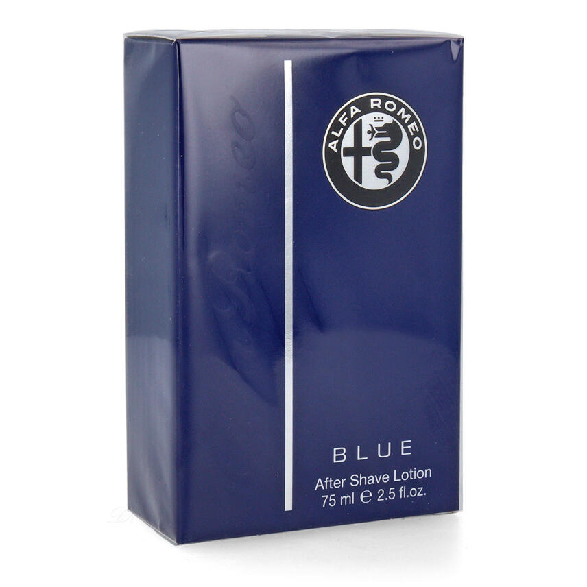 Alfa Romeo Blue After Shave Lotion Rasierwasser  f&uuml;r Herren 75ml