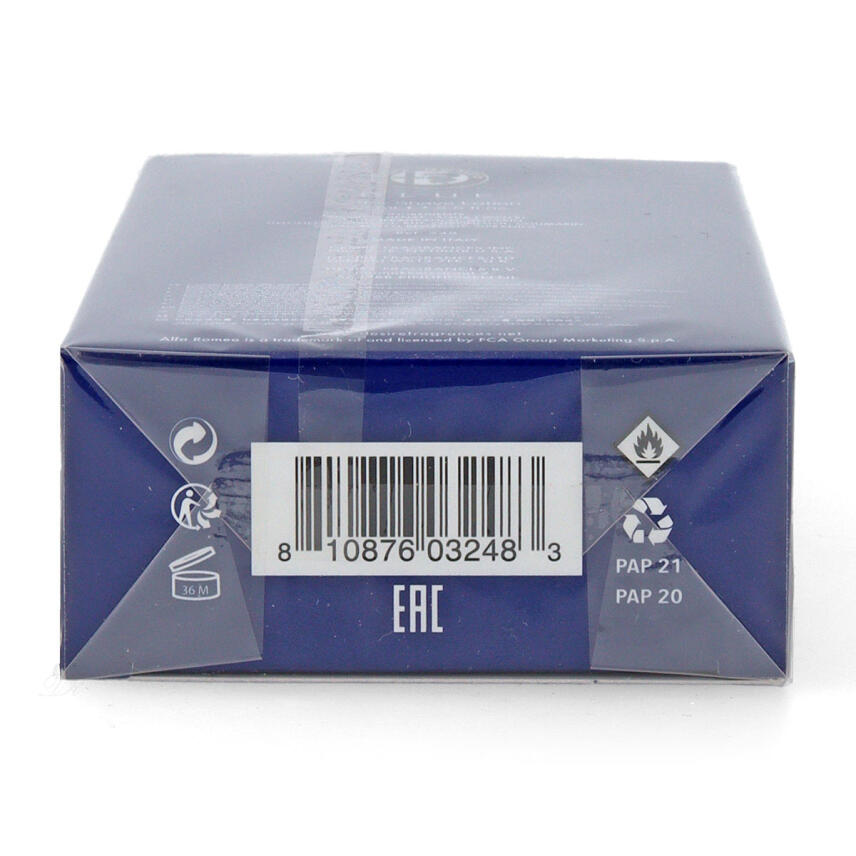 Alfa Romeo Blue After Shave Lotion Rasierwasser  f&uuml;r Herren 75ml