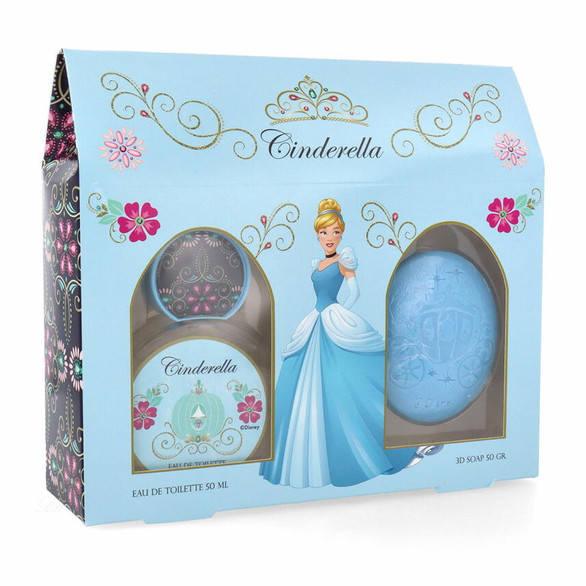 Petite Beaute Geschenkset Cinderella Eau de Toilette 50 ml &amp; Seife 50 g