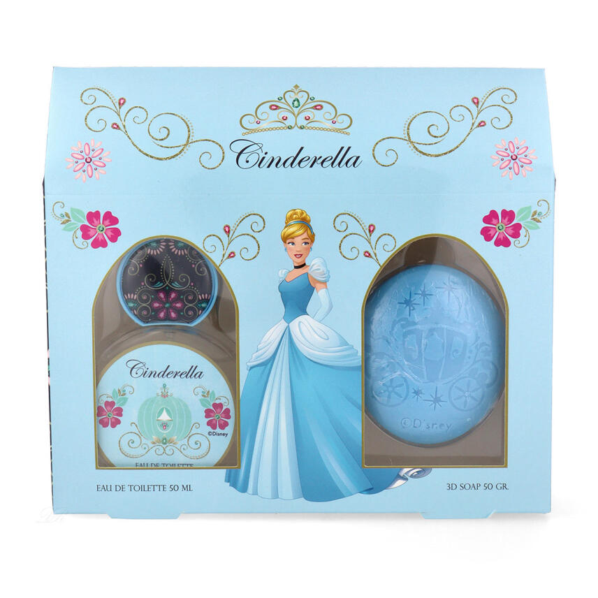 Petite Beaute Geschenkset Cinderella Eau de Toilette 50 ml &amp; Seife 50 g