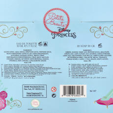 Petite Beaute Geschenkset Cinderella Eau de Toilette 50 ml &amp; Seife 50 g
