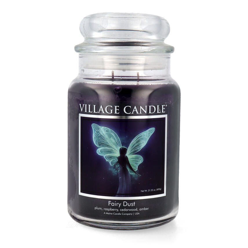 Village Candle Fantasy Fun Fairy Dust Duftkerze Gro&szlig;es Glas 626 g