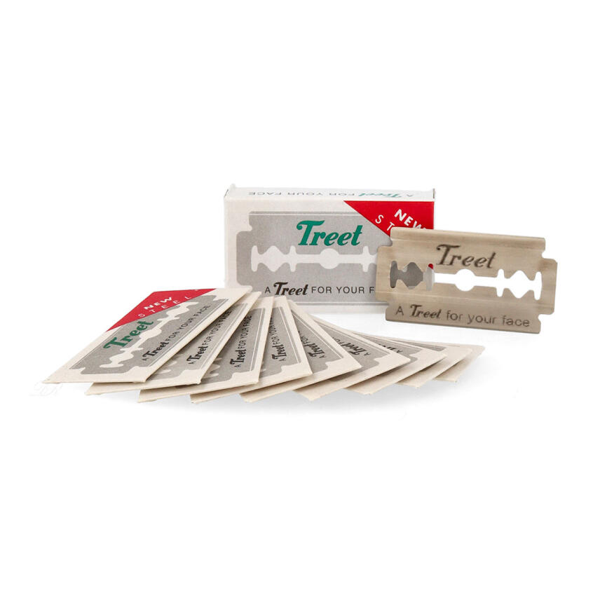 Treet New Steel Rasierklingen Packungsinhalt 10 St&uuml;ck