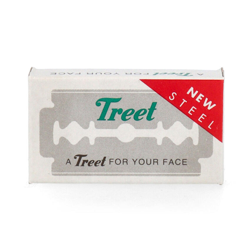 Treet New Steel Rasierklingen Packungsinhalt 10 St&uuml;ck