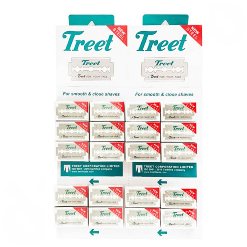 Treet New Steel Double Edge Rasierklingen 20x 10 = 200 St&uuml;ck