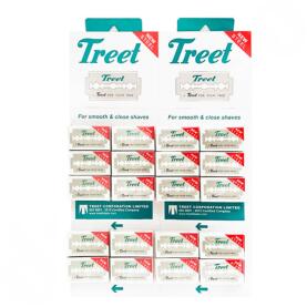 Treet New Steel Double Edge Rasierklingen 20x 10 = 200...