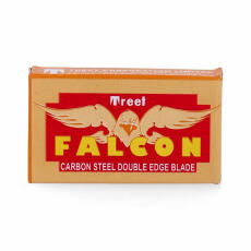 Treet Falcon Carbon Steel Rasierklingen Packungsinhalt 10 St&uuml;ck