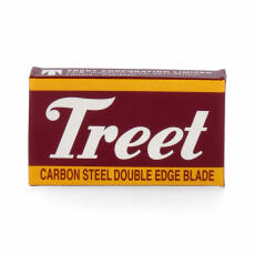 Treet Carbon Steel Double Edge Rasierklingen Packungsinhalt 10 St&uuml;ck