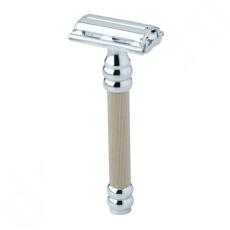 Pearl Safety Razor Double Edge SBF 11S Butterfly Silver