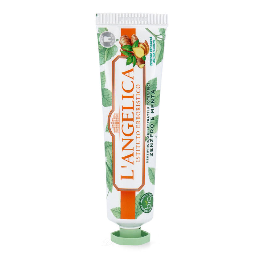 LAngelica Zenzero e Menta - Ingwer &amp; Minze Bio Zahnpasta 75ml