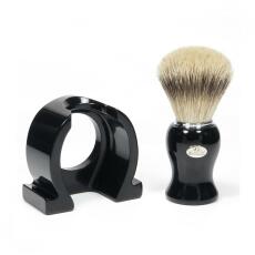 Omega Shaving Set 6613.16 Shaving Badger + Holder