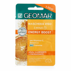 GEOMAR Energy Boost Gesichtsmaske mit Vitamin C, Ingwer...
