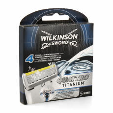 Wilkinson Sword Quattro Titanium blades, 5 pieces