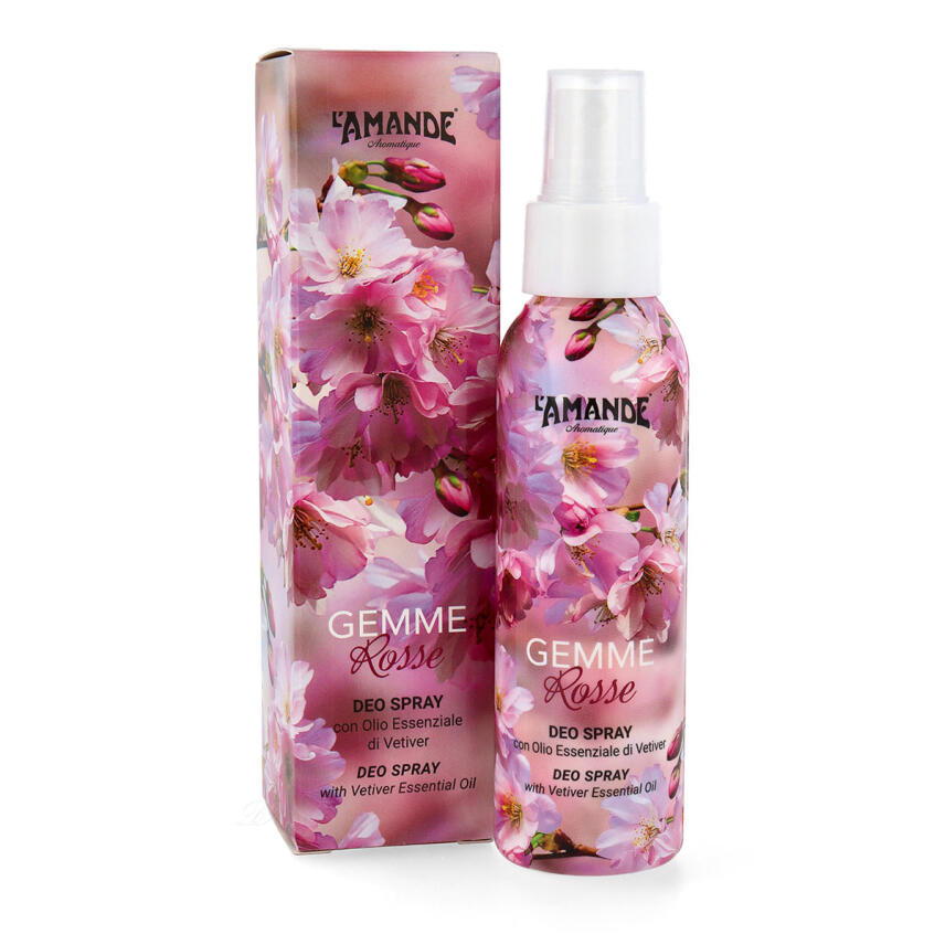 LAmande Gemme Rosse Deo Spray 100 ml ohne Alkohol