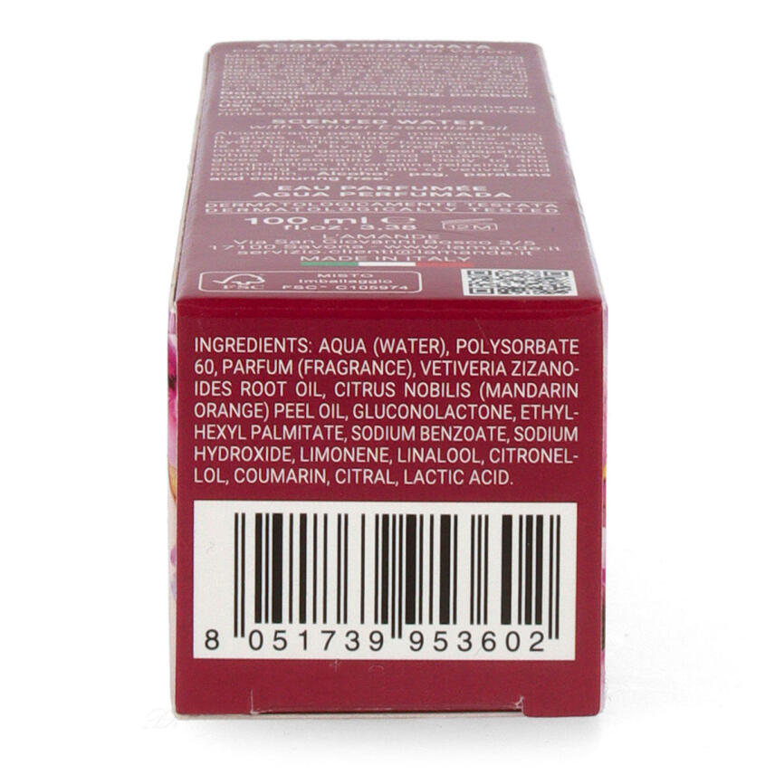LAmande Gemme Rosse K&ouml;rperwasser ohne Alkohol 100 ml
