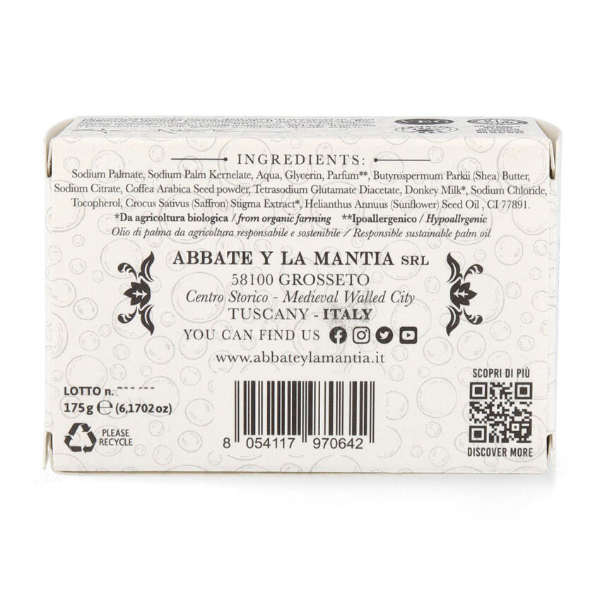 Abbate Y La Mantia Milch Seife 175 g