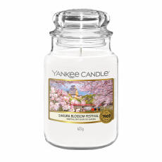 Yankee Candle Sakura Blossom Festival Duftkerze Gro&szlig;es Glas 623 g
